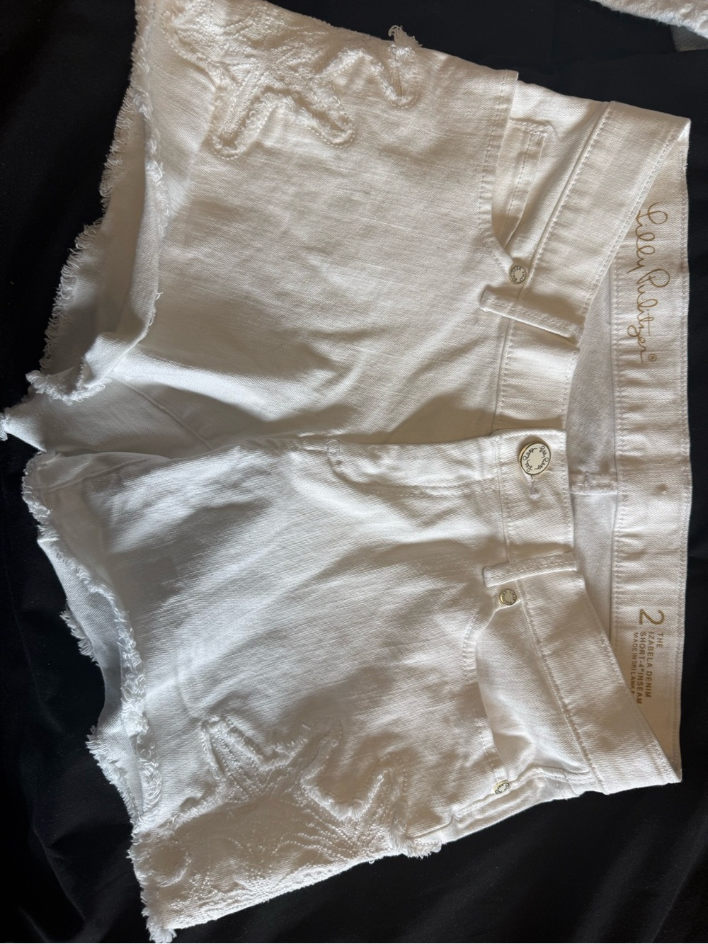 Lilly Pulitzer Izabela denim shorts